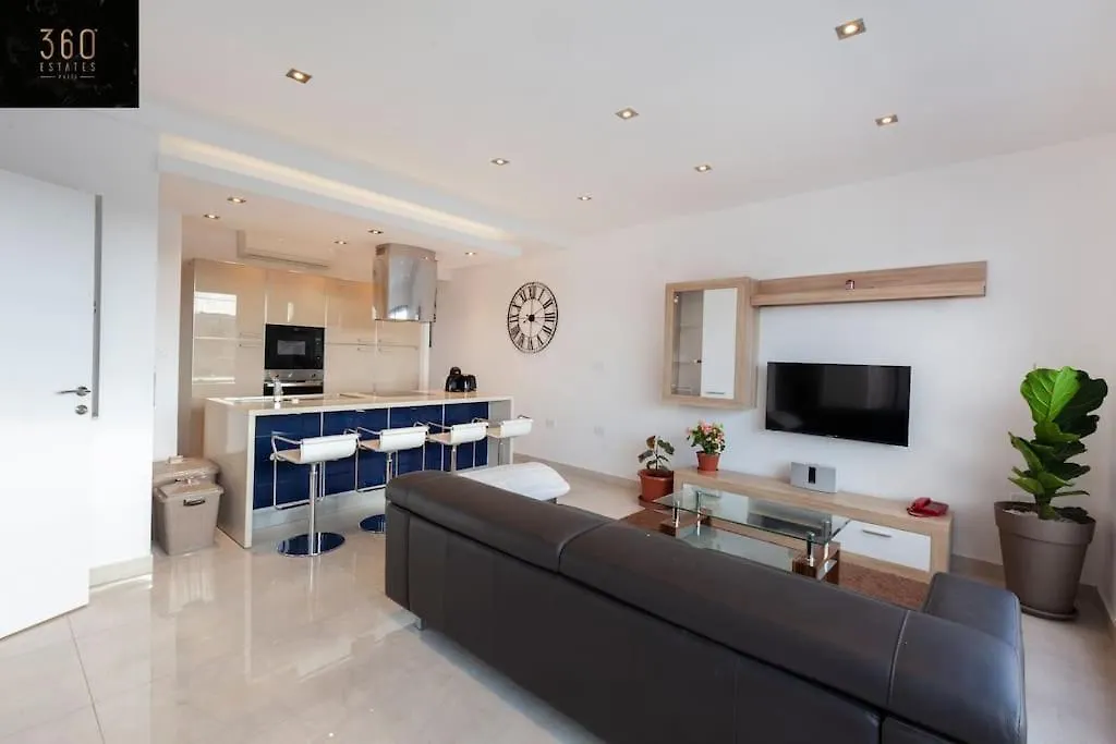 Apartmán Penthouse And Bbq Kitchen Island & Massive Living By 360 Estates Saint Julian's