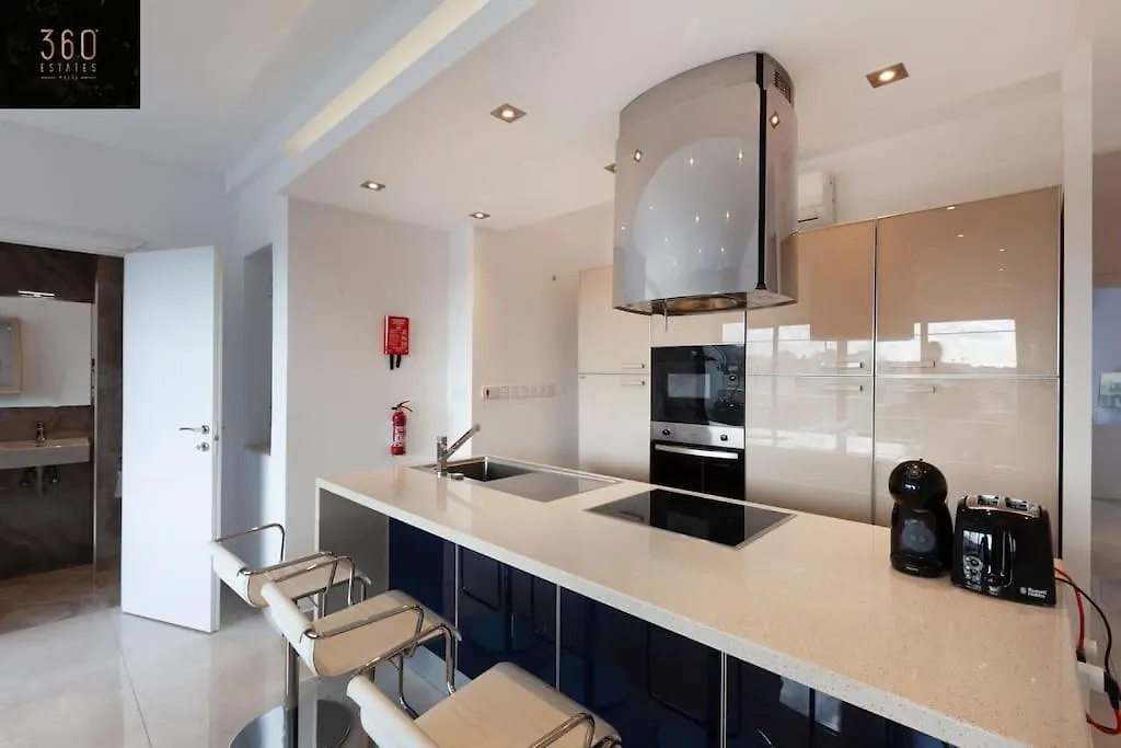 Apartmán Penthouse And Bbq Kitchen Island & Massive Living By 360 Estates Saint Julian's