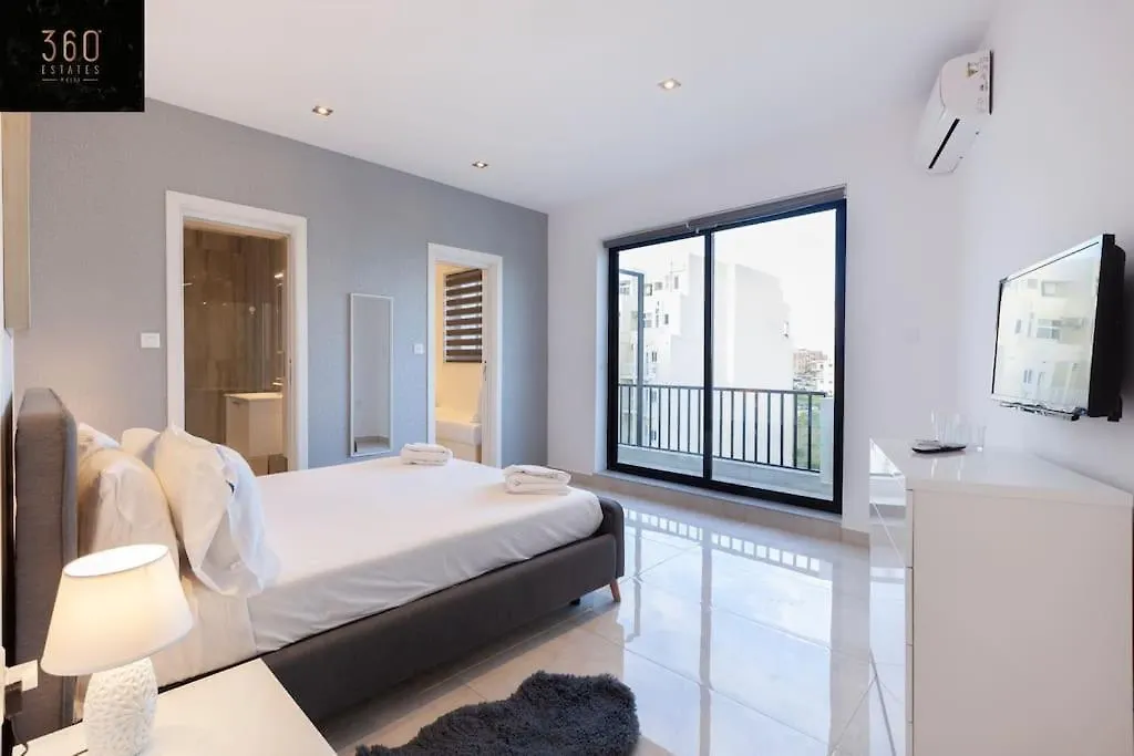 Apartmán Penthouse And Bbq Kitchen Island & Massive Living By 360 Estates Saint Julian's 0*,  Malta